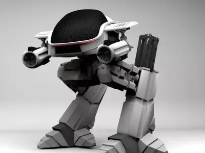 ED 209 3D print model