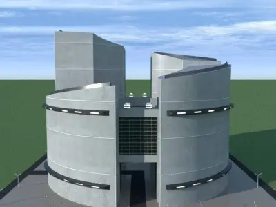 SpiderWare City Block 3D model order