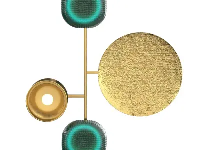 GIOIELLI 06 SCONCE EMERALD 3D model