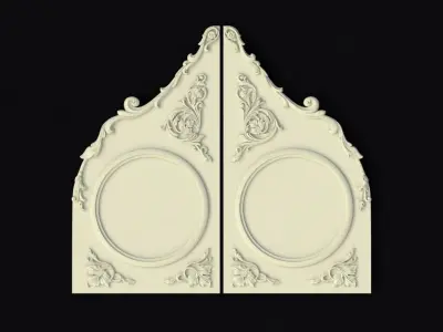 dekor for ikonostas 3D model