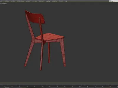Raven Chairs for Rent 3D model