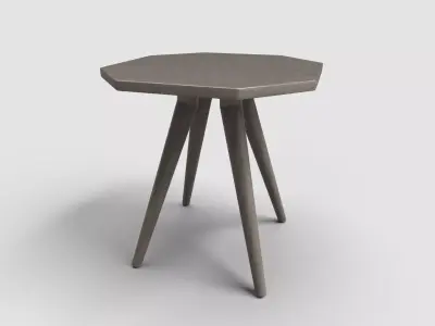 Octagon Table CG41 3D model
