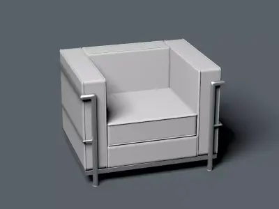 Modern Chair 00 Free low-poly 3D model