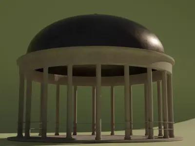 Rotunda Gazebo 3D model