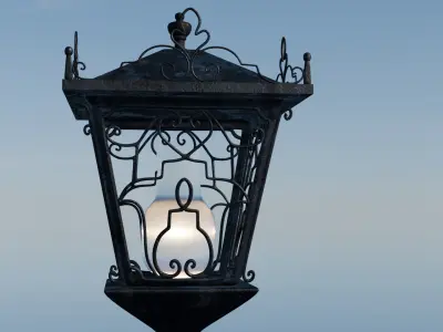 Street Light 3D model 20