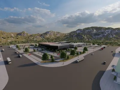 Industrial Factory-Factory building 3D model