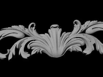 dekor ornament 3D model 103