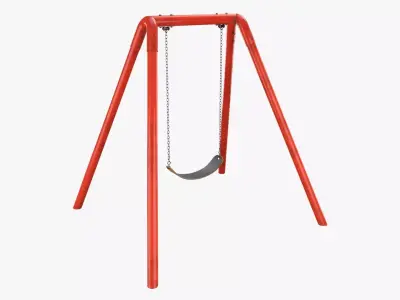 Swing single outdoor  3D model