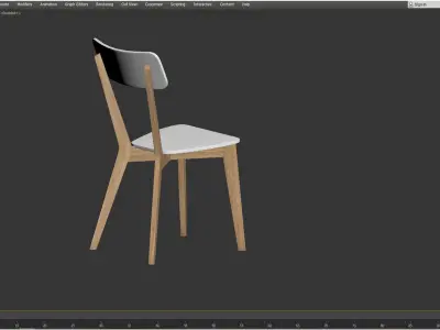 Raven Chairs for Rent 3D model