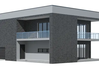 Cottage 014 3D model
