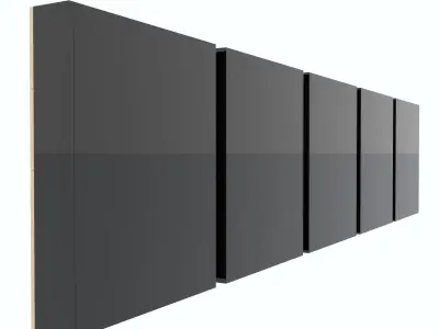 Bath Shelfs 03 3D model