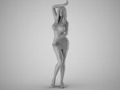 New Girl in Town 3D print model