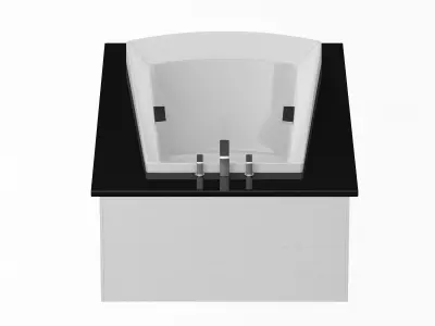 ABY964N Soiree Soaker Bathtub 3D model