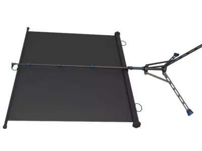 Projector Screen 3D model