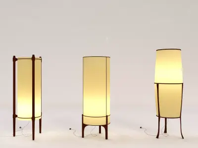 Floor lamp  3D model get