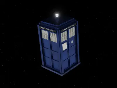Tardis Exterior 3D model