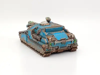Tempest Legion - Xiphos Self Propelled Gun 3D print model
