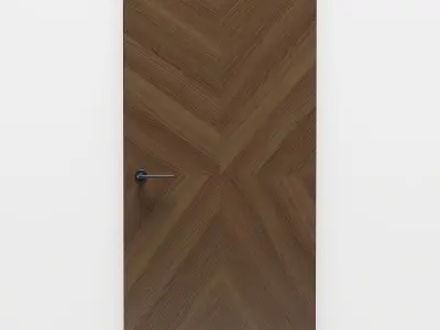 Entrance door set128 3D model