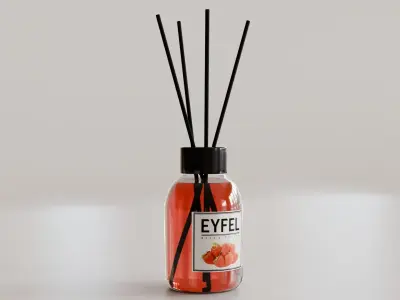 Eyfel Perfume Reed Diffuser Strawberry Low-poly 3D model