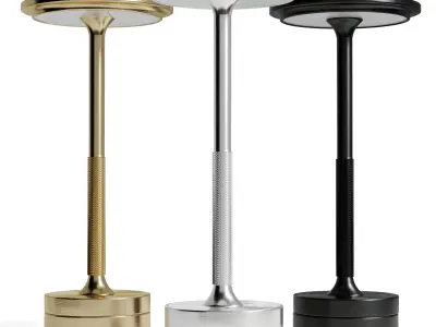 Simple Charging Desk Lamp  Pear  Park Low-poly 3D model