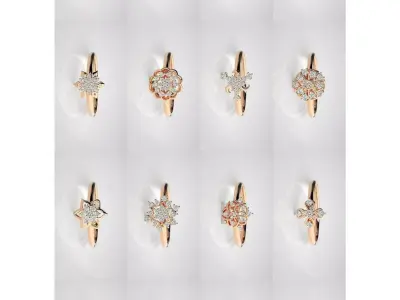 357 light weight rings 3dm stl 3D print model