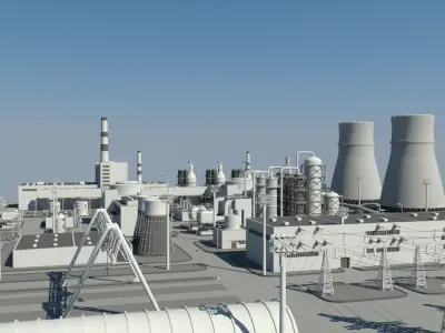  Nuclear power plant 