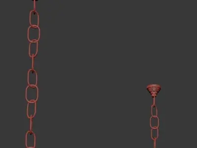 MANCHESTER LINEAR CHANDELIER 3D model