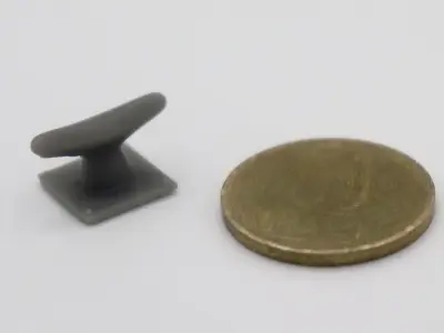 HO Set of 3 marine port bollard 2 train  3D print model