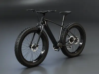  Modern electric MTB Fatbike 