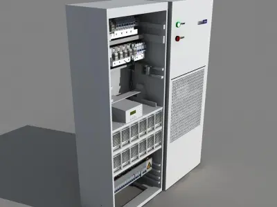 Telecom Power System 03 3D model