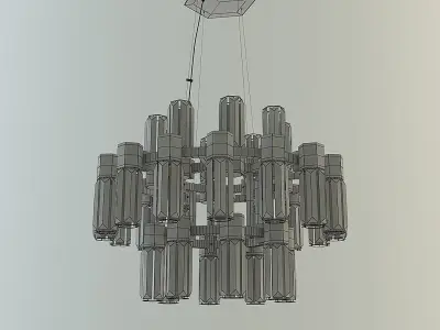 LUXURY CHANDELIER  3D model 20