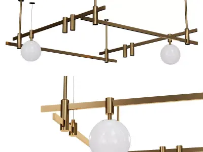 AUROOM aurooom chandelier 3D model