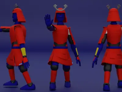 Kabutoid 3D model