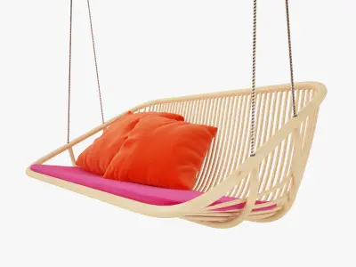 Paola Lenti Swing Hanging Chair 3D model
