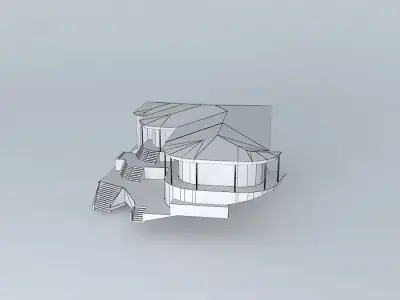 Metohija building 3D model