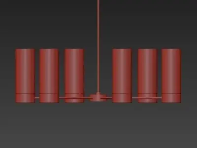 Vintage Pendant Lamp 3D model