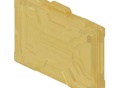 Transparent Exquisite Workshop Toolbox Toy 3D model