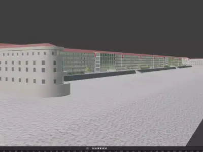 Prora - WW2 Nazi german komplex 3D model