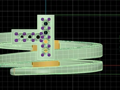 Jewelry ring 459 3D print model
