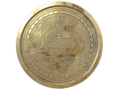 Bitcoin v7 010 3D model