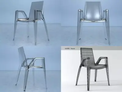 Arco Chair Free 3D model