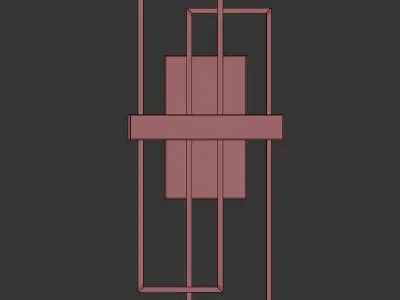 BALANCE BEAMS 3D model