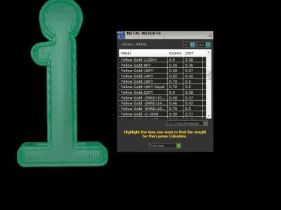 Alphabet - I 3D print model