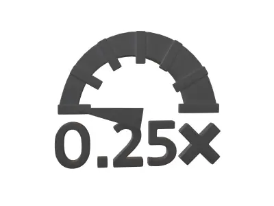 Speed Symbol Mega V1 Pack Vol 1 Low-poly 3D model