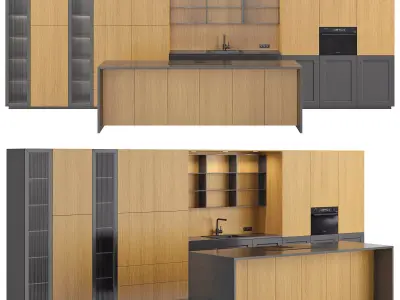 Kitchen 42 Free 3D model