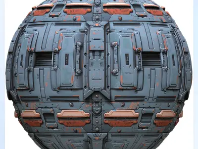 Sci-FI Seamless Texture Texture 10