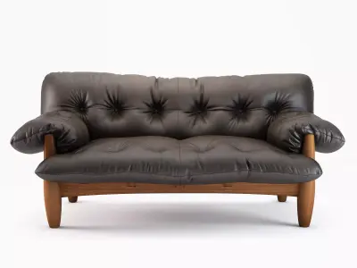 Mole Sofa 2 seat 3D model