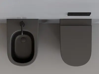 Nic Design Pin WC 3D model