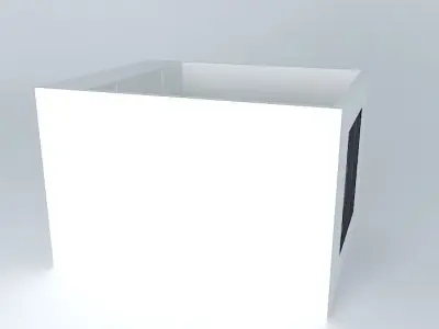 nararoom cube with window Free 3D model