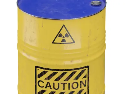 220 Liter Steel Barrel